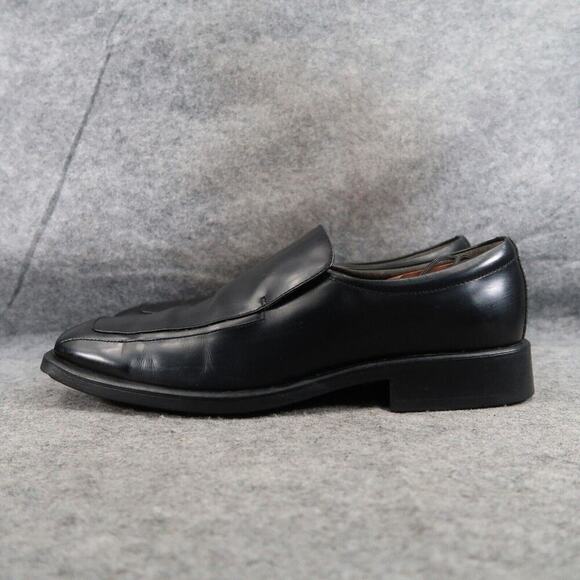 Kenneth Cole Shoes Men 10.5 Reaction Loafer Slip On Leather Professional Classic - Picture 3 of 16